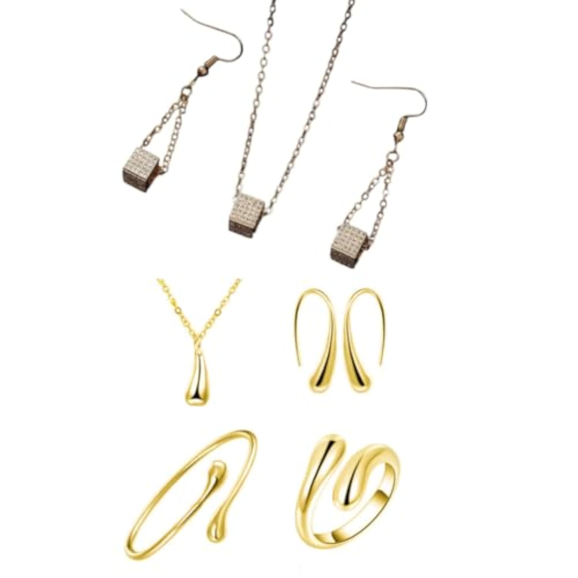 Combo of 2 Necklace Set for Girls, Trendy